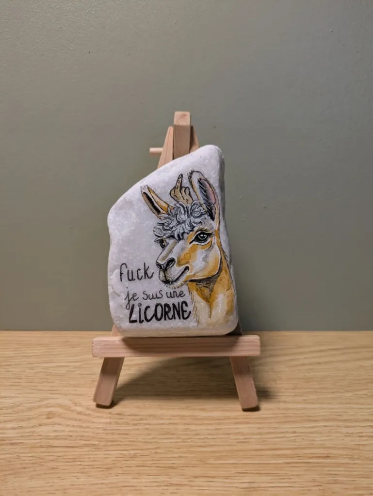 lama licorne